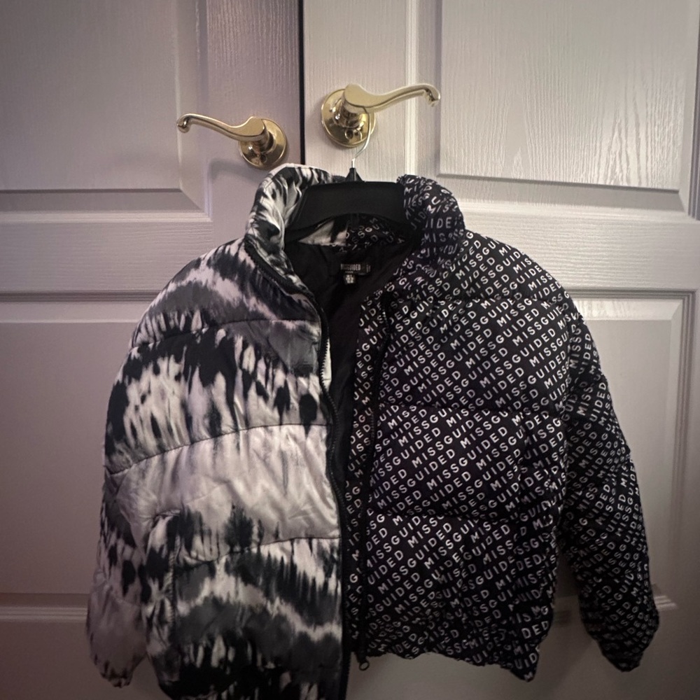 Reversible Black and White Jacket